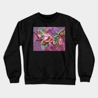 Helleborus Pink Crewneck Sweatshirt